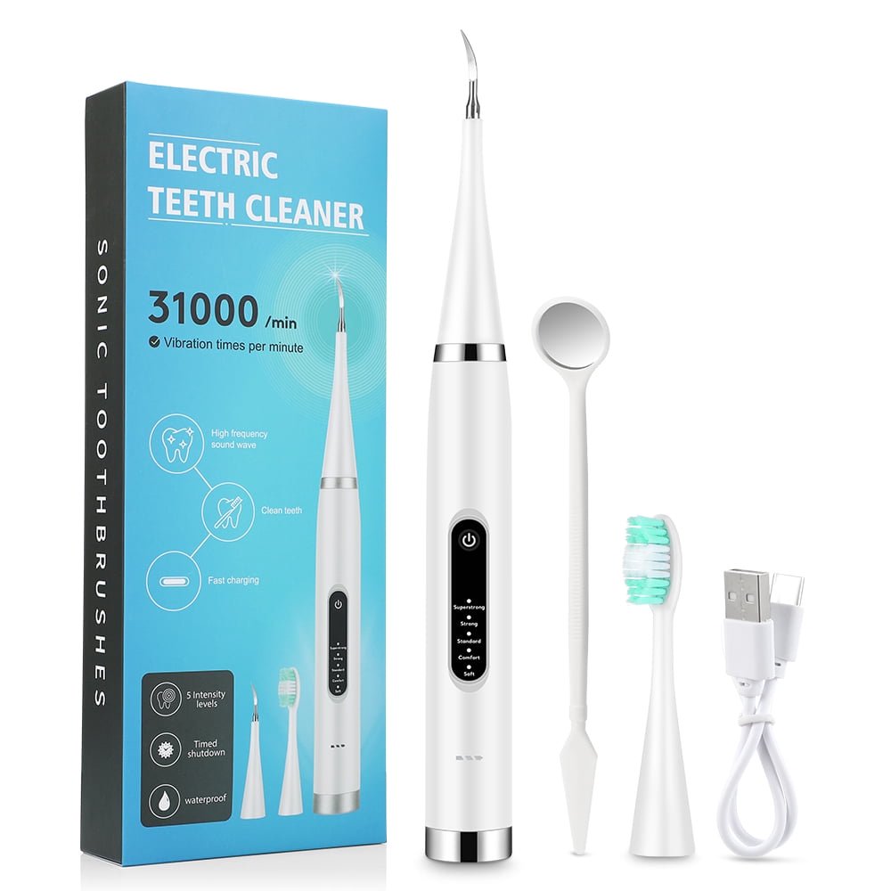 An Electric Toothbrush And Cleaner Set